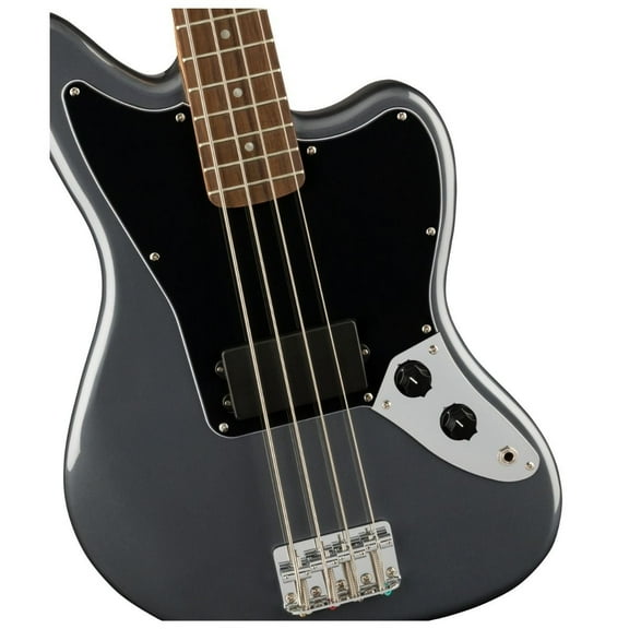 Squier Squier Affinity Jaguar Bass H Charcoal Frost      Metallic