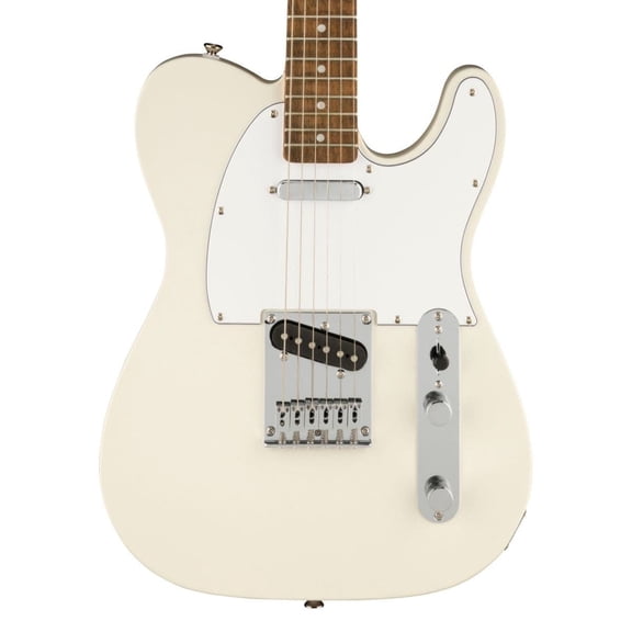 Open Box Squier Affinity Series Telecaster Electric Guitar, Laurel Fingerboard, Olympic White