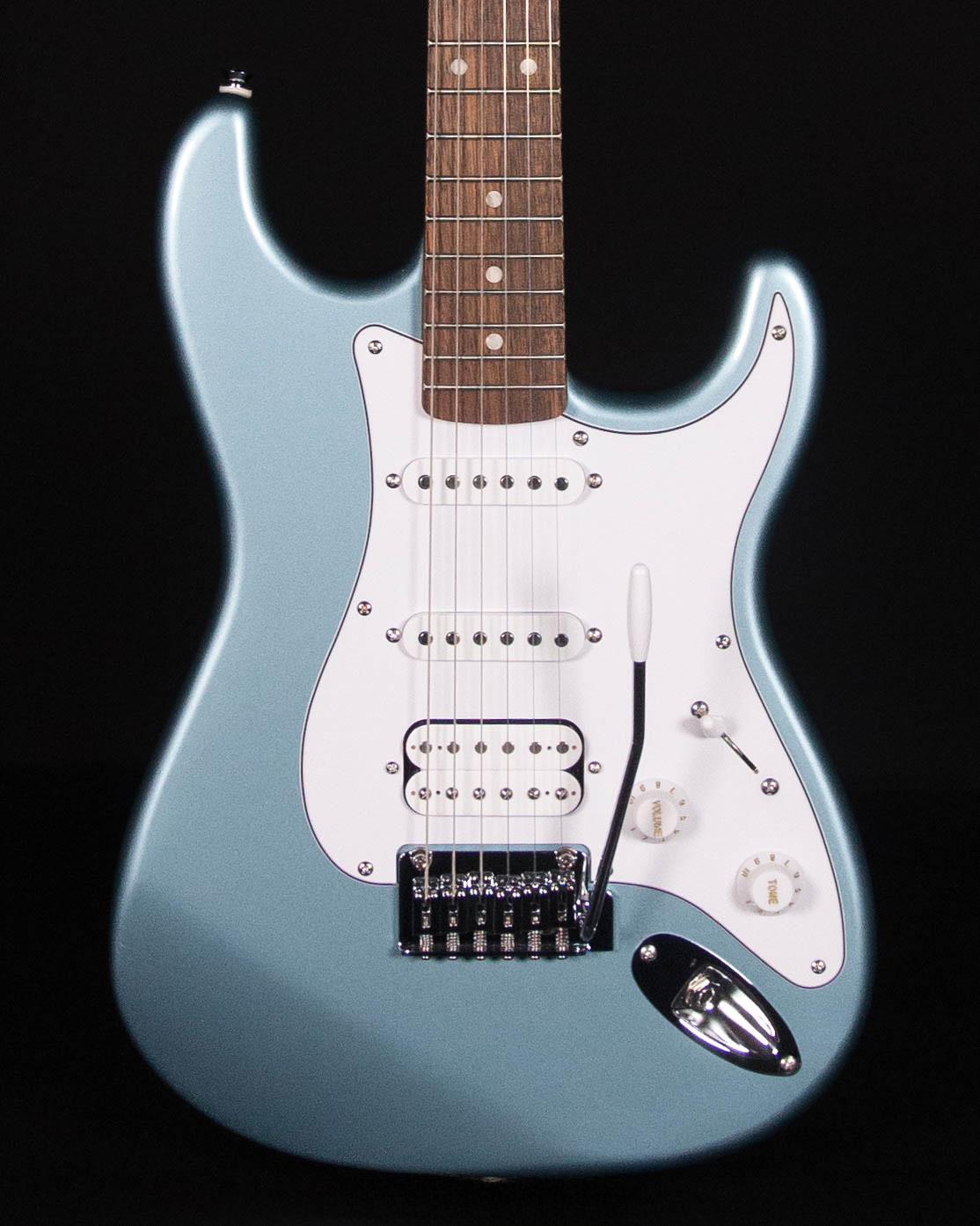 Squier Affinity Stratocaster Junior HSS, Laurel FB, Ice Blue Metallic