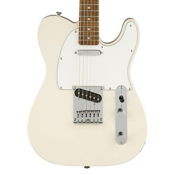 Squier Affinity Series Telecaster Electric Guitar, Laurel Fingerboard, Olympic White