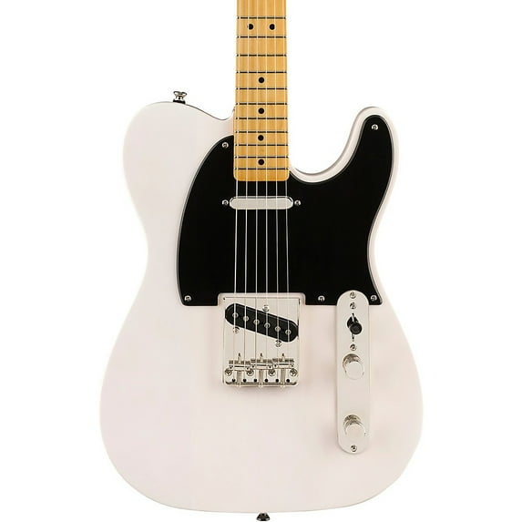 Squier Classic Vibe '50s Telecaster Electric Guitar (White Blonde)