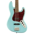thumbnail image 1 of Squier Classic Vibe '60s Fretted 4-String Solid Body Bass Guitars Daphne Blue, 1 of 7