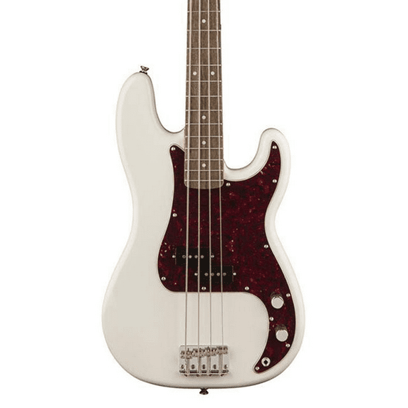 Squier Classic Vibe '60s Fretted 4-String Solid Body Bass Guitars Olympic White
