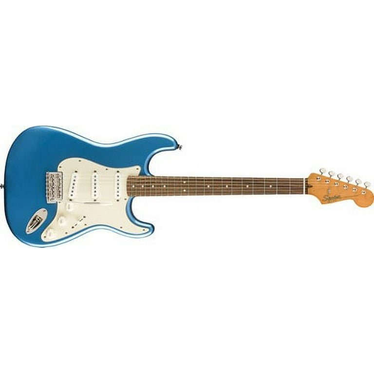 Squier Classic Vibe '60s Stratocaster Electric Guitar, Blue Squier Classic Vibe '60s Stratocaster Electric Guitar, Blue