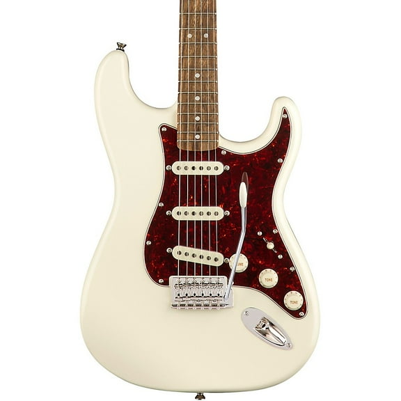Squier Classic Vibe '70s Stratocaster Electric Guitar (Olympic White)