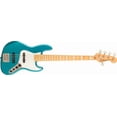 thumbnail image 1 of Squier Classic Vibe Active '70s Jazz Bass V 5-String Bass Guitar, Maple Fingerboard, Ocean Turquoise, 1 of 5