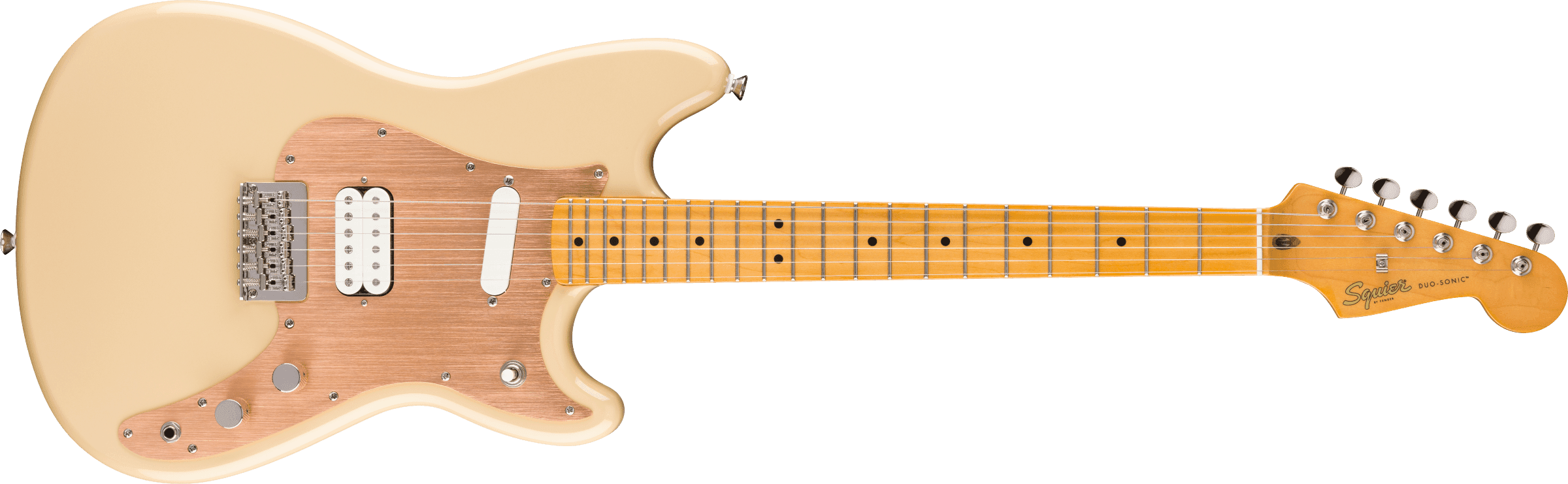 Squier Classic Vibe Duo-Sonic HS Electric Guitar, Maple Fingerboard, Desert Sand
