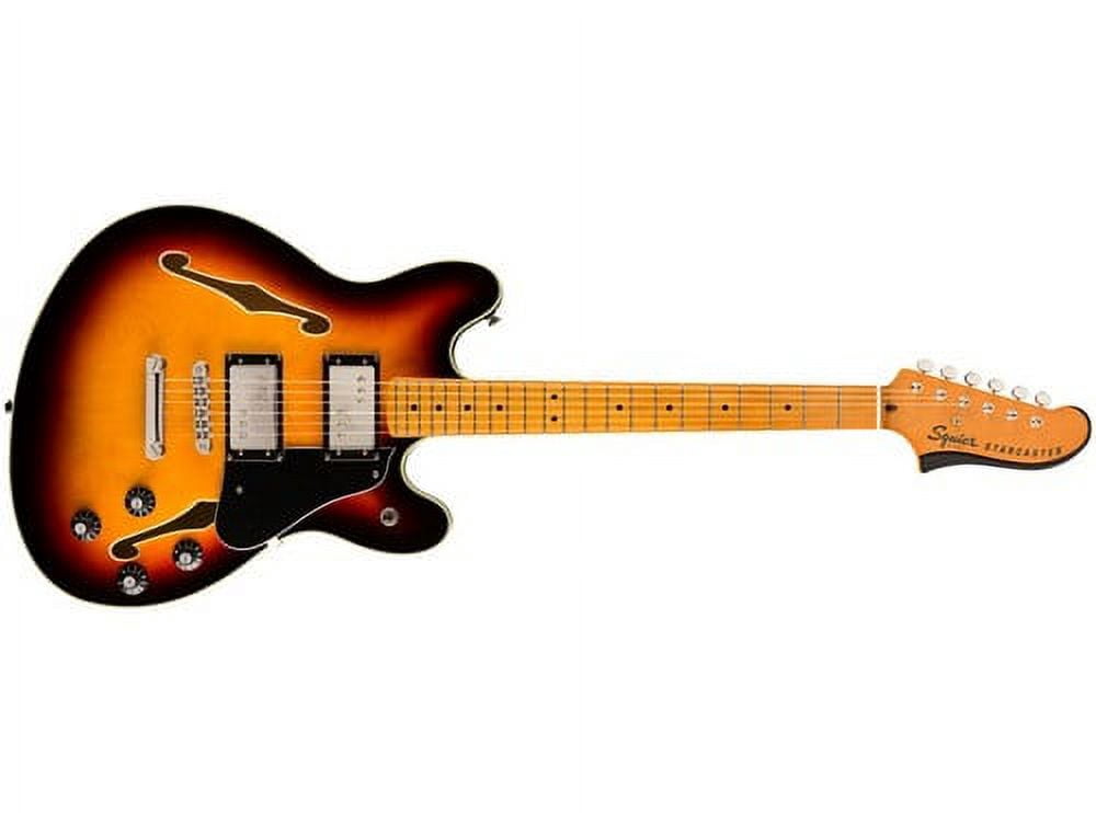 Squier Classic Vibe Starcaster Semi-Hollow Electric Guitar (3-Color Sunburst)