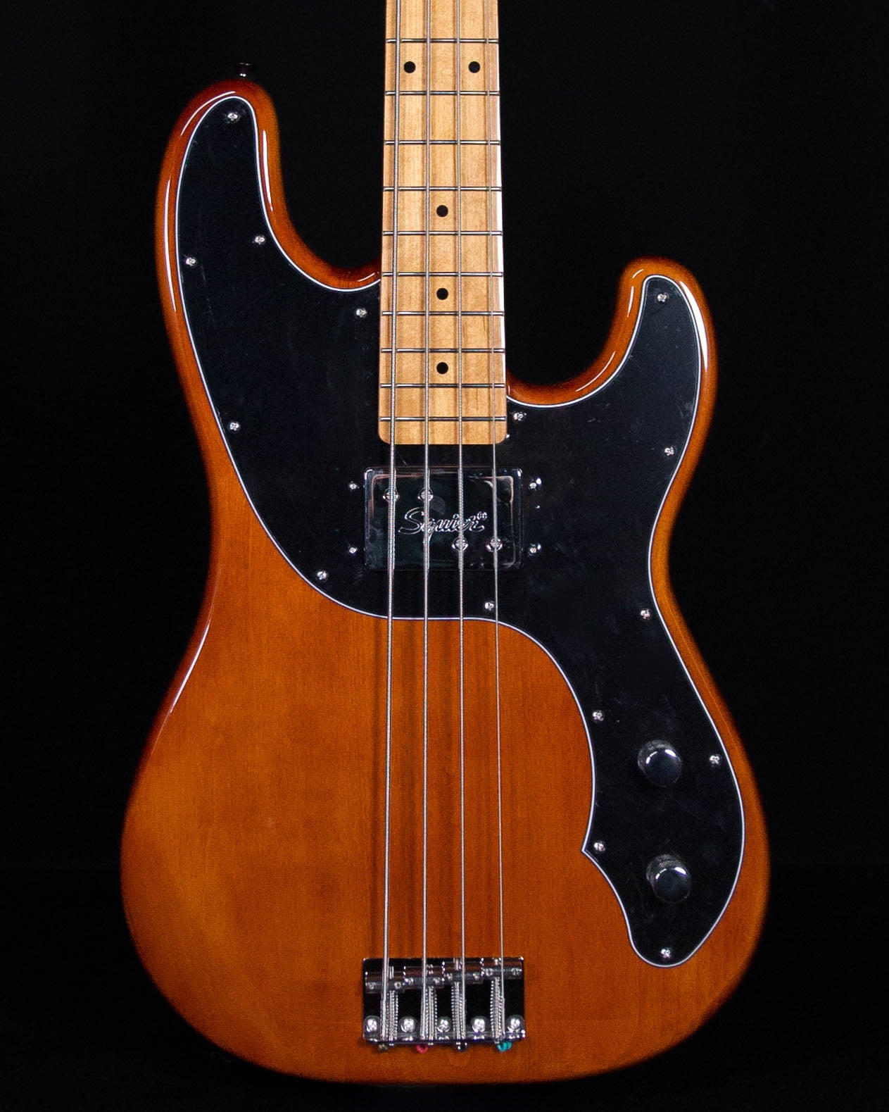 Squier Classic Vibe Telecaster Bass with Maple Fingerboard and Black Pickguard (Mocha)