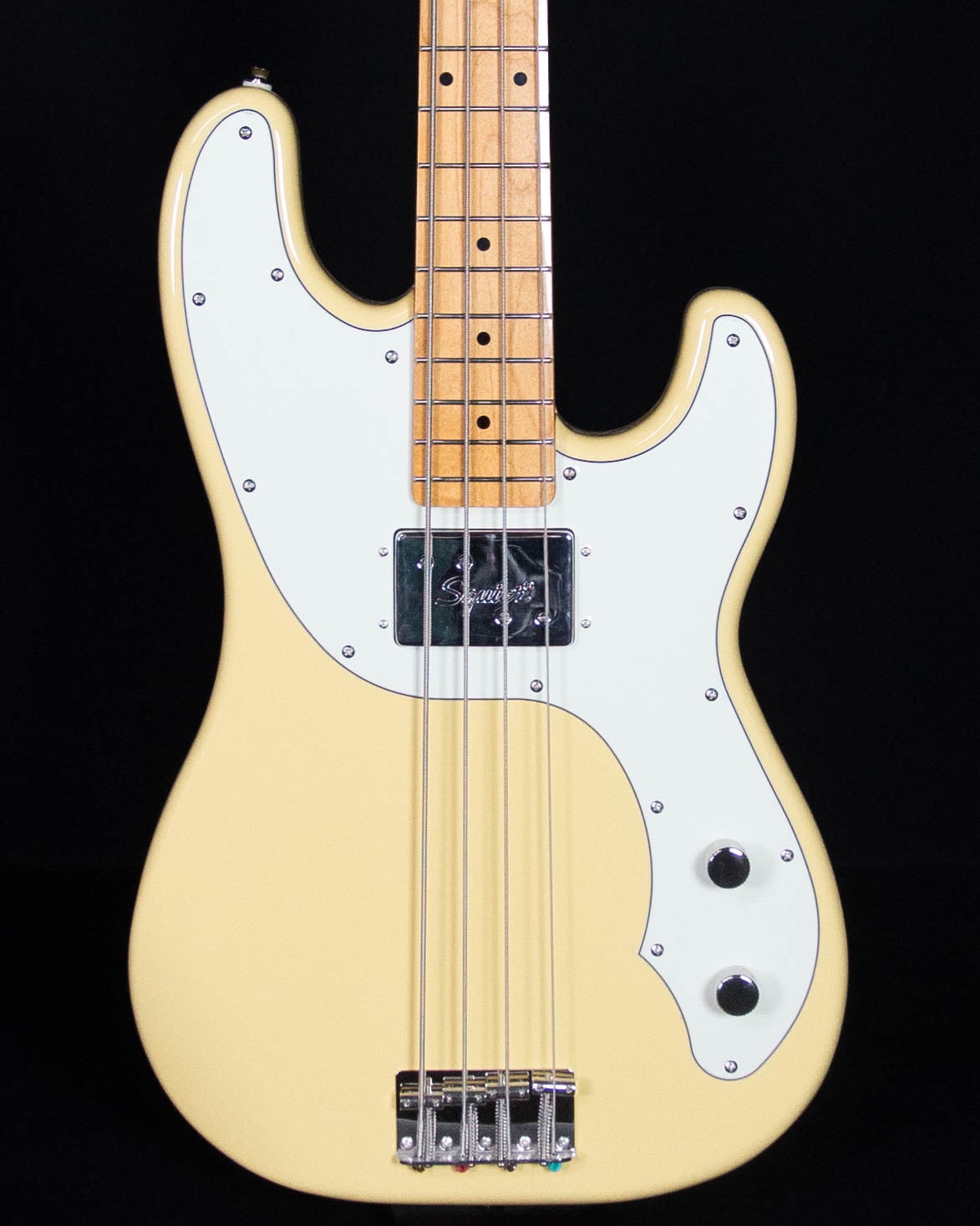 Squier Classic Vibe Telecaster Bass, Maple FB, Vintage White