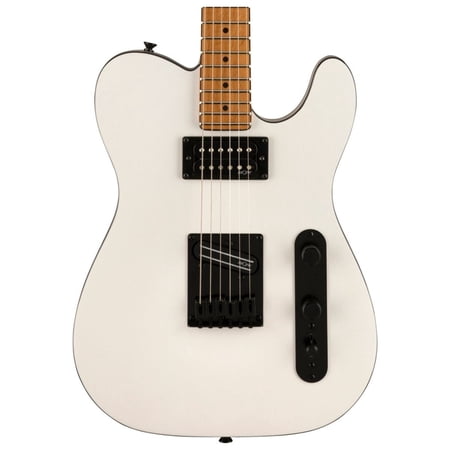 Squier Contemporary Telecaster RH Guitar, Roasted Maple Neck, Pearl White Finish
