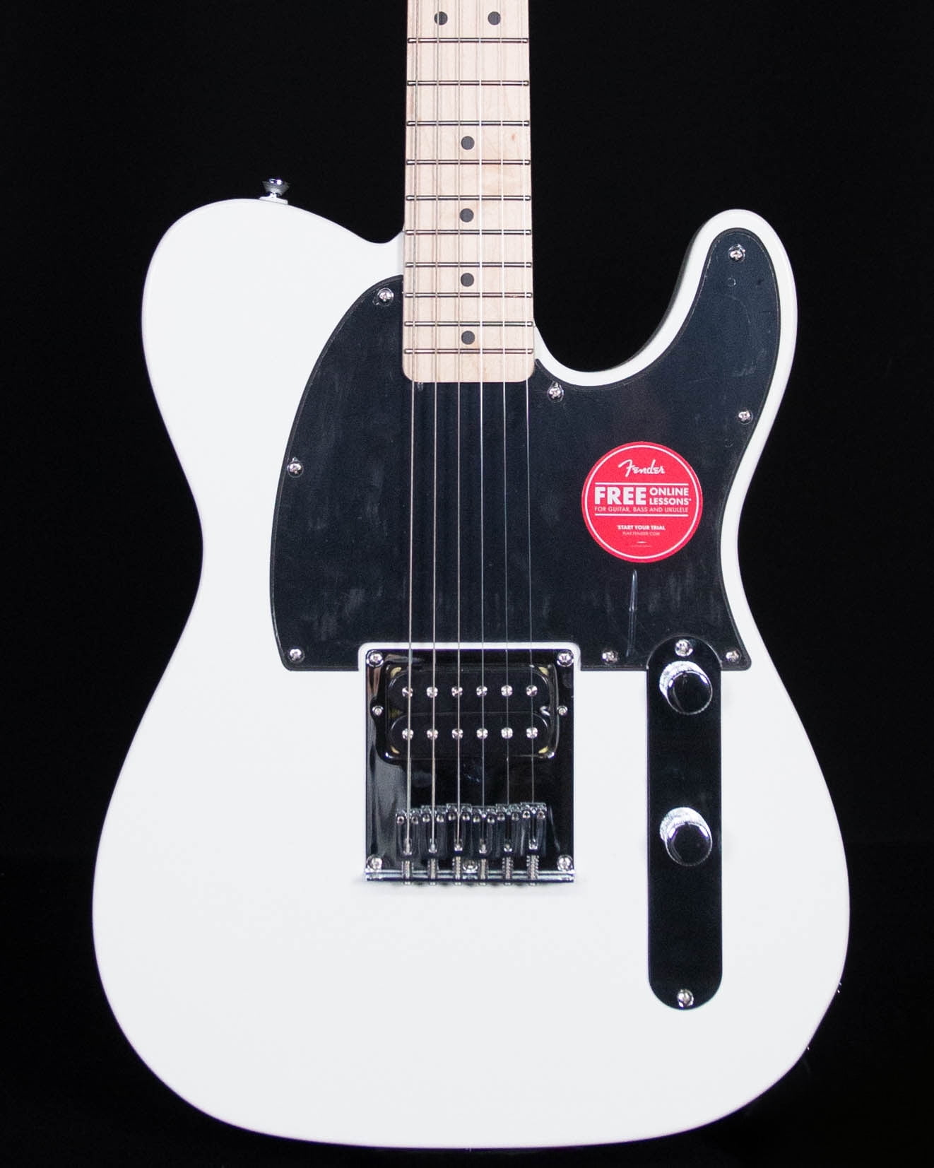 Squier Sonic ESquier Electric Guitar Arctic White, Maple Fingerboard