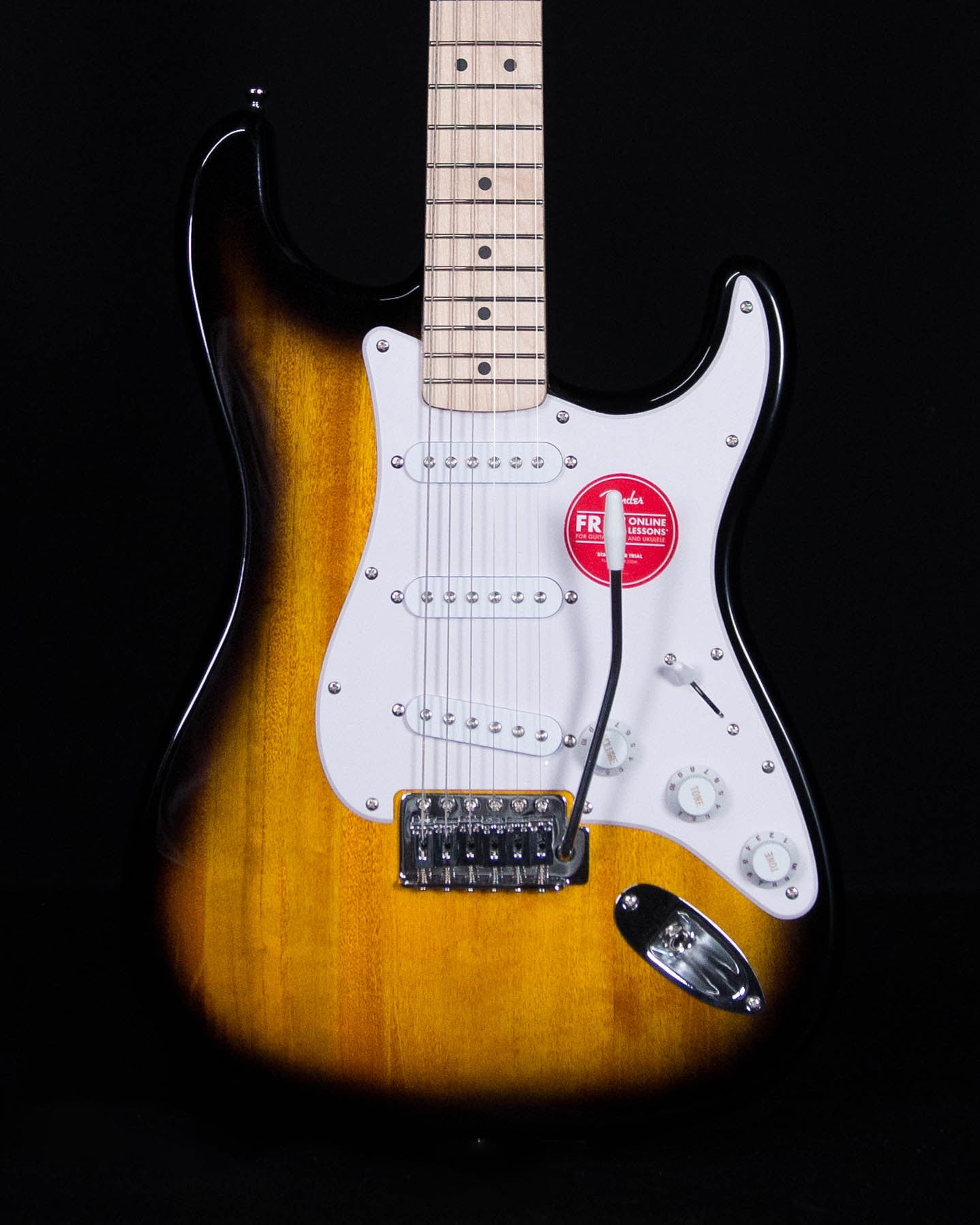 Squier Sonic Stratocaster - Maple Fingerboard - White Pickguard