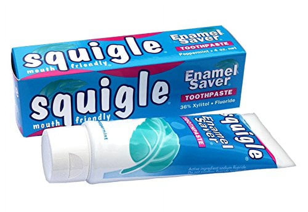Squigle, Squigle Enamel Saver Toothpaste 4 oz