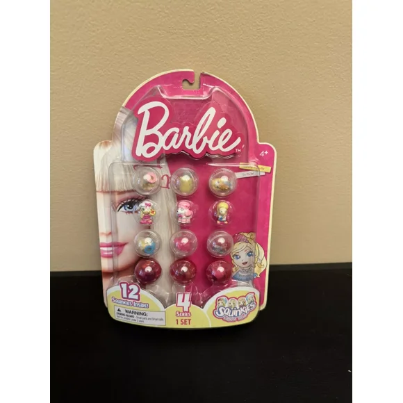 Squinkies Barbie Blip Toys Set of 12 Squishy Squinkies 1 Set Of Series 4 2011