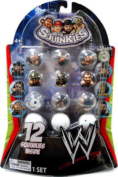 WWE Wrestling Series 3 Squinkies 12-Pack Mini Figures