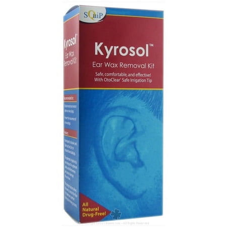 Squip Kyrosol Ear Wax Removal System With Otoclear Kit - 1 Ea, 3 Pack