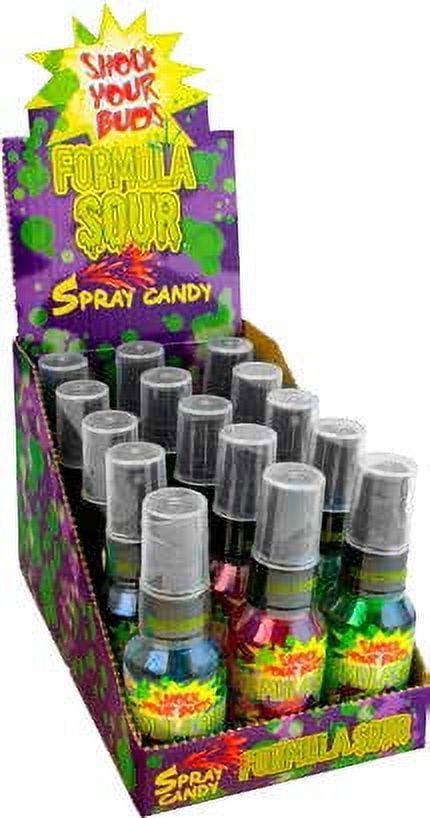 Squire Boone Formula Sour Spray Candy - 15 Count Display Box