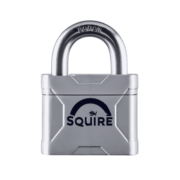 Squire Mercury 60 Boron Steel Shackle Keyed Padlock | Anti-Pick Cylinder | High Security Lock