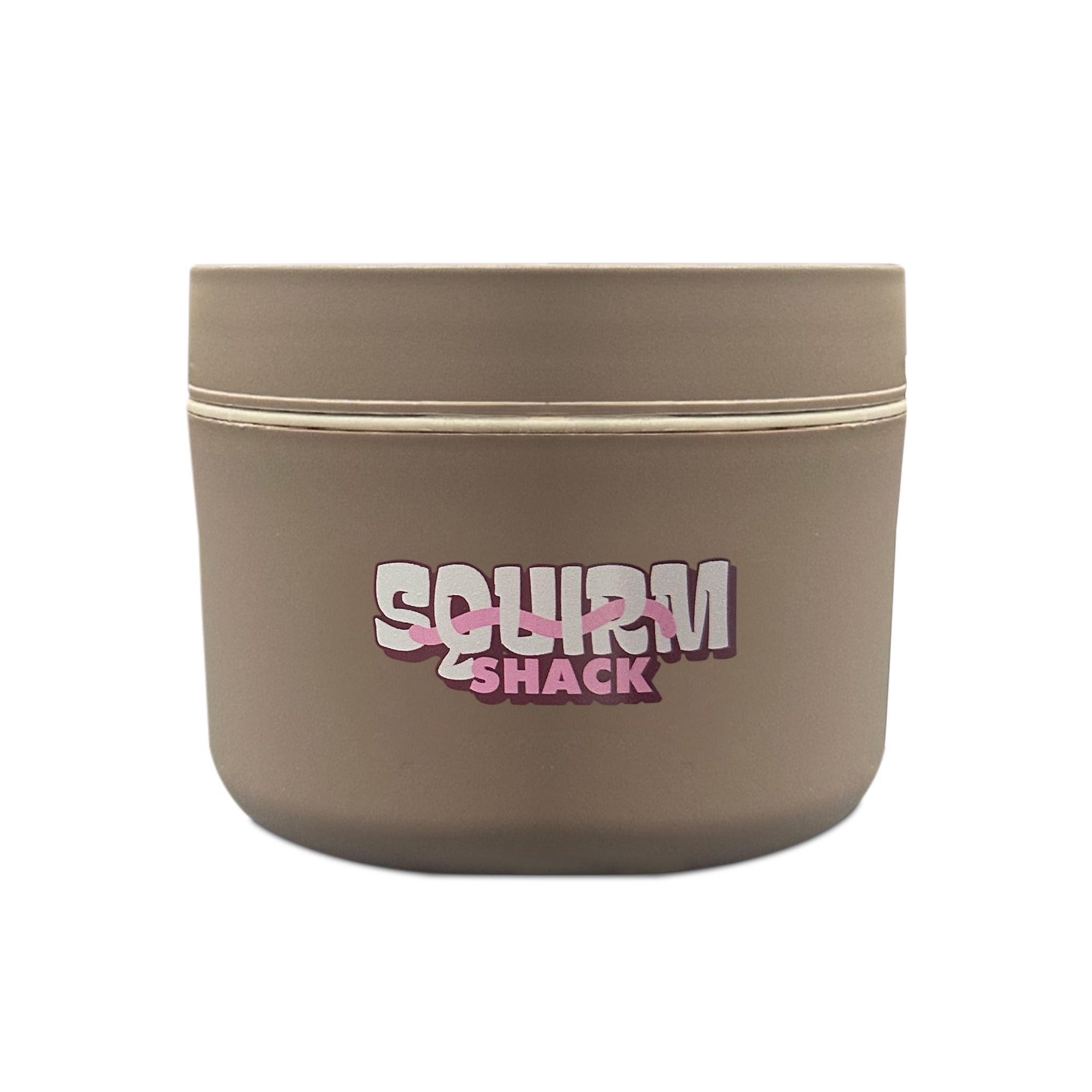 Squirm Shack - Insulated Fishing Bait Container, Stainless Steel, Live Bait Storage, Worm Holder, Nightcrawler Box, Bait Bucket, Compact and Durable, Keeps Bait Fresh and Alive