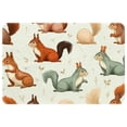 thumbnail image 1 of Squirrel Anti-Slip Polyester Kitchen Mat Indoor Rug Indoor Carpet Machine Washable, 1 of 6