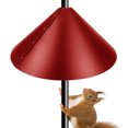 thumbnail image 1 of Squirrel Baffle for Bird Feeder, 14/16/18inch Plastic Squirrel Baffle for Bird Feeder Pole, Squirrel Guards for Bird Feeders for Outdoor Squirrels Baffles for Shepherd's Hook, Red, 1 of 5