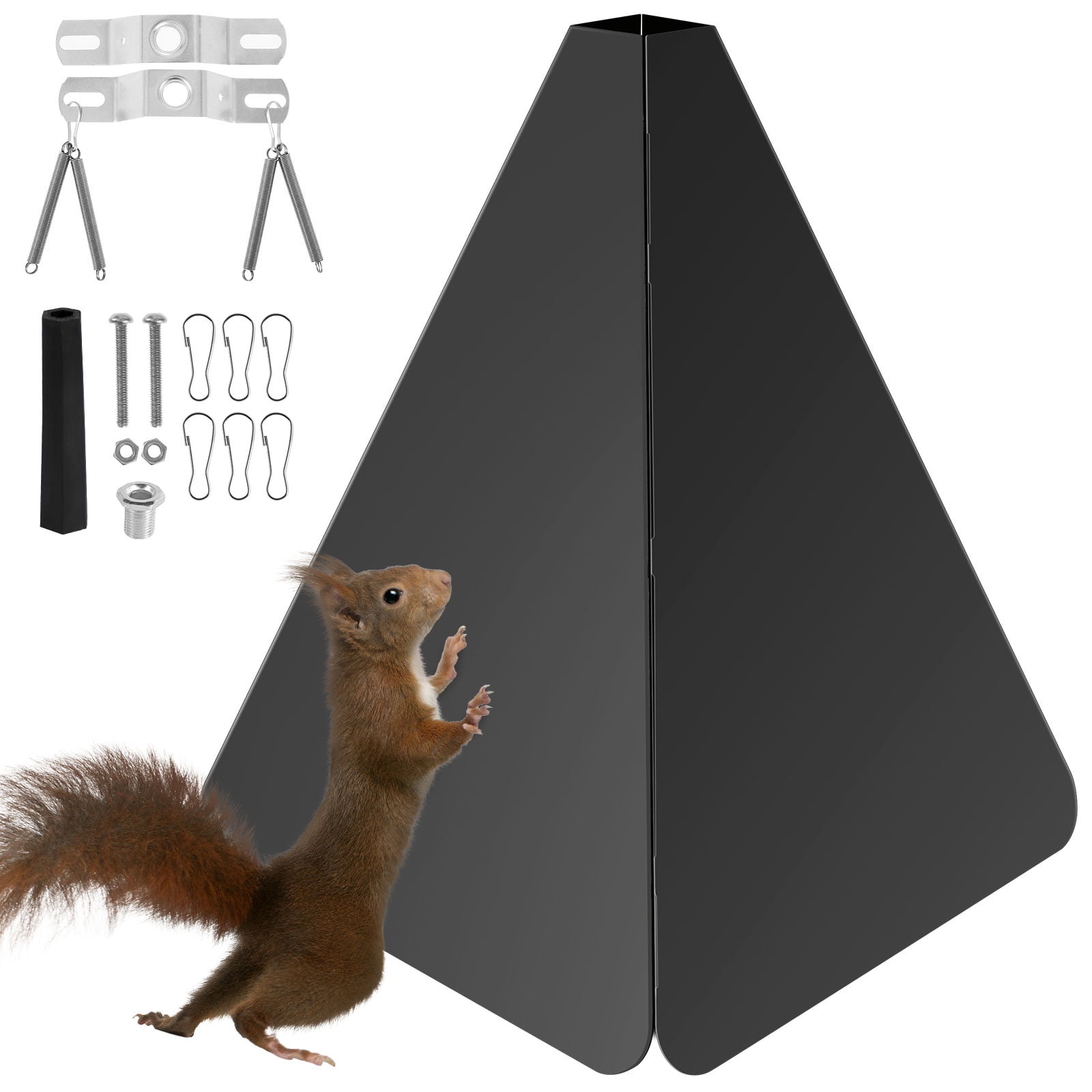 Squirrel Baffle for Bird Feeder Pole,14 In Tapered Squirrel Baffle,Proof Baffles Durable Bird