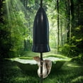 thumbnail image 1 of Squirrel Baffle for Bird Feeder Pole, 15.9in Easy Install Raccoon Guard, Heavy Duty Metal Cone Deterrent for Hanging Pole Mount, Bird Feeder Accessory, 1 of 6