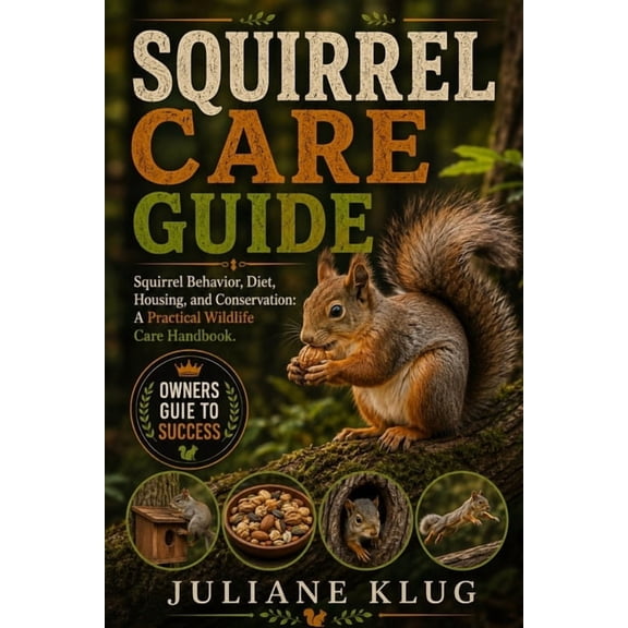 Squirrel Care Guide: Squirrel Behavior, Diet, Housing, and Conservation: A Practical Wildlife Care Handbook., (Paperback)