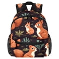 thumbnail image 1 of Squirrel Cute Printed Backpack with Adjustable Shoulder Strap, Large Capacity, Lightweight, 1 of 6