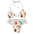 thumbnail image 1 of Squirrel Detachable Sponge Adjustable Strap Bikini Set 2-Pack Swimwear Swimsuit Beach Pool Party, 1 of 6