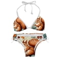 thumbnail image 1 of Squirrel Detachable Sponge Adjustable Strap Bikini Set Swimsuit 2-Pack - Beach Pool Swimwear, 1 of 6