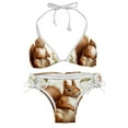 thumbnail image 1 of Squirrel Detachable Sponge Adjustable Strap Bikini Set Two-Pack - Swim Suit Swimsuits One-Piece Swimsuits, 1 of 6