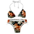 thumbnail image 1 of Squirrel Detachable Sponge Adjustable Strap Bikini Set Two-Pack Swim Suits - Ideal for Beach and Pool Scenes, 1 of 6