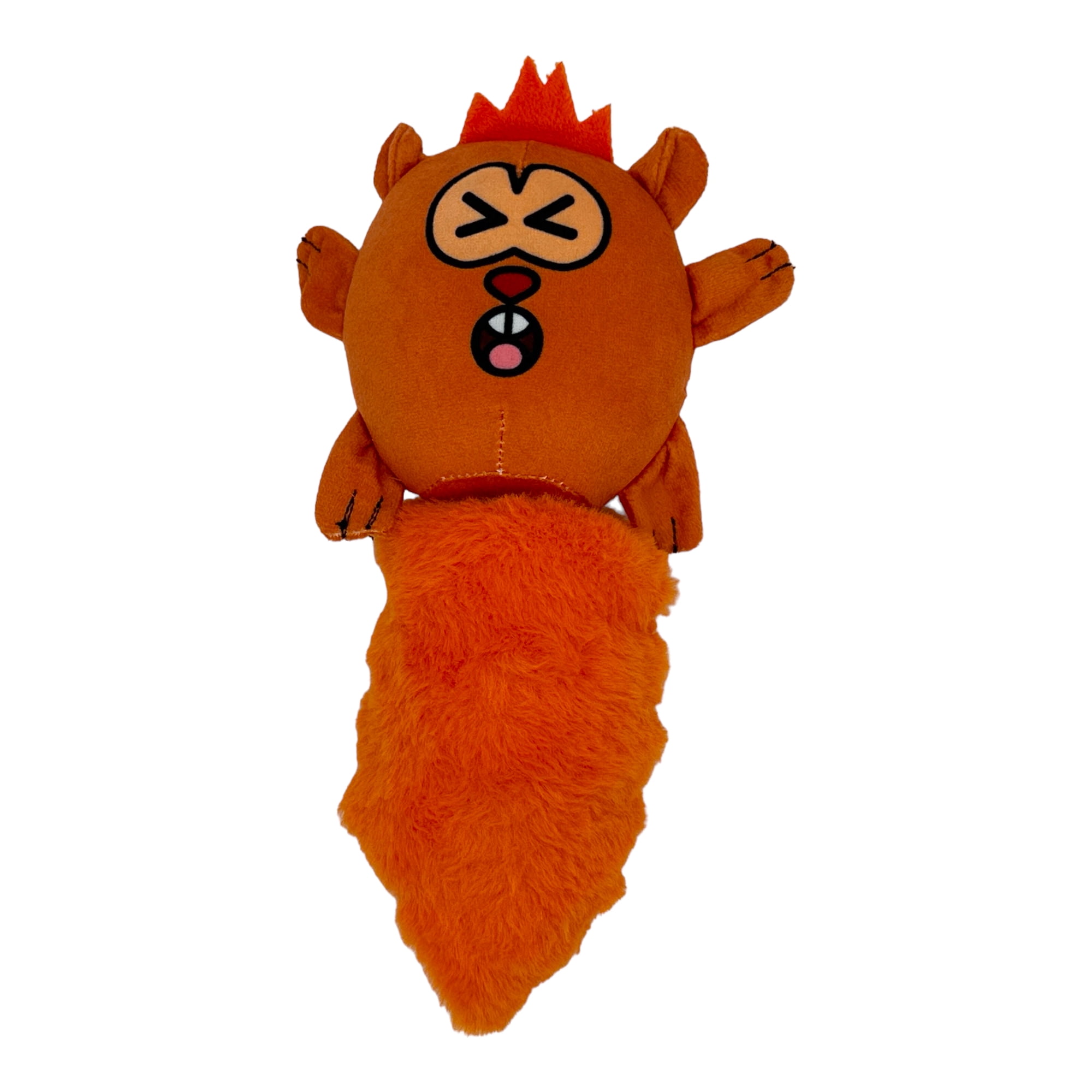 Squirrel Dog Toy Funny Cute Tiny Squirrel Stuffed Chew Toy for Puppies