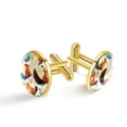 thumbnail image 1 of Squirrel Elegant Men's Cufflinks for Formal Attire | Made of Stainless Steel | for Business Meetings and Special Occasions, 1 of 6