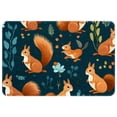 thumbnail image 1 of Squirrel Elegant Polyester Indoor Rug, Non-Slip Chair Rug, Machine Washable Floor Rugs, 1 of 6