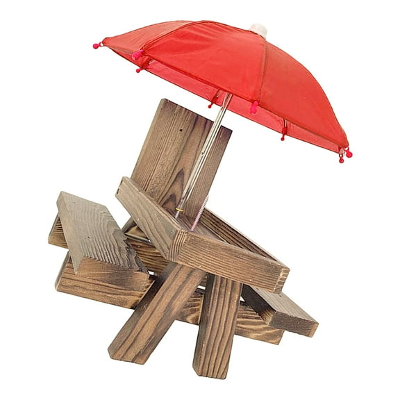 Squirrel Feeder Squirlle Picnic Table Food Wooden