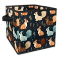 thumbnail image 1 of Squirrel Foldable Storage Box with Handle, 10.8"x10.5"x10.6", Large Capacity for Storage Containers, Storage Baskets, and More!, 1 of 6