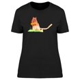thumbnail image 1 of Squirrel Full Of Food T-Shirt Women -Image by Shutterstock, Female Small, 1 of 2