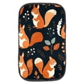 thumbnail image 1 of Squirrel Furry Printed Soft 12.5x8.2 Inch Car Armrest Mat Cover Pad Accessory, 1 of 6