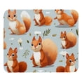 thumbnail image 1 of Squirrel Gaming Mouse Pad, Desk Mat, 8.3x9.8 Inch, Non-Slip Rubber Bottom, Printed, Suitable for Office and Gaming, 1 of 6