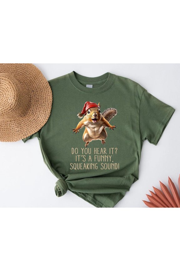 Squirrel Graphic Tee: Quirky Animal Lover Gift TSHIRT All Size S-5XL