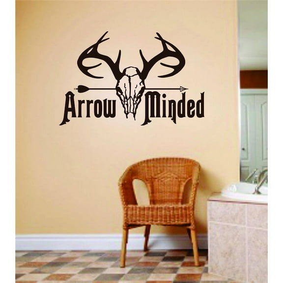 Squirrel Graphics With Squirrely Animal Hunting Hunter Man Gun picture Art Sticker Vinyl Wall Decal 6 X 12 Inches