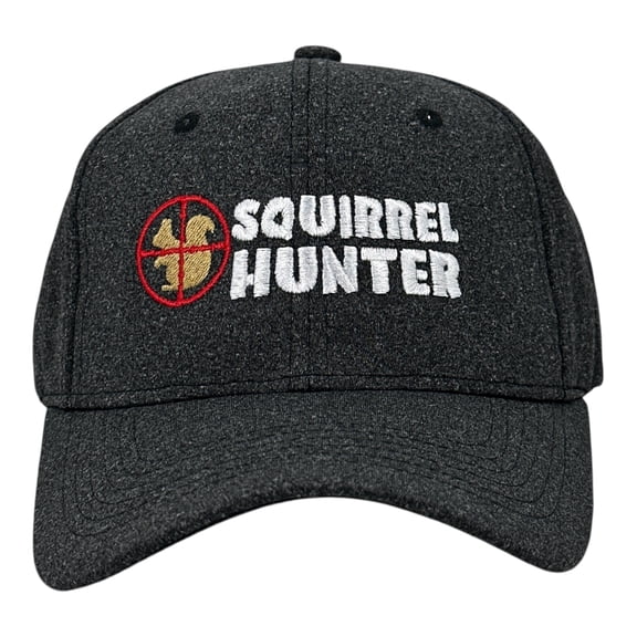 Squirrel Hunter Hat Funny Sarcastic Hunting Graphic Novelty Cap