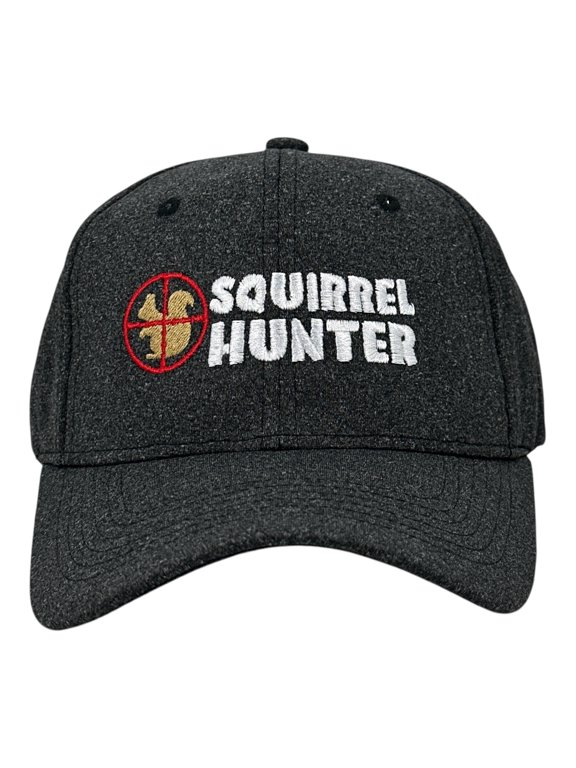 Squirrel Hunter Hat Funny Sarcastic Hunting Graphic Novelty Cap