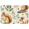 thumbnail image 1 of Squirrel Indoor Area Rug Carpet Mat - Polyester Non-Slip Machine Washable, 1 of 6