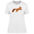 thumbnail image 1 of Squirrel Jumping Happy Doodle T-Shirt Women -Image by Shutterstock, Female Medium, 1 of 2