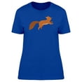 thumbnail image 1 of Squirrel Jumping Happy Doodle T-Shirt Women -Image by Shutterstock, Female x-Large, 1 of 2
