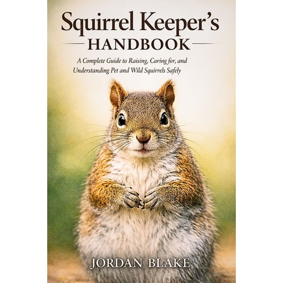 Squirrel Keeper's Handbook: A Complete Guide to Raising, Caring for, and Understanding Pet and Wild Squirrels Safely, (Paperback)